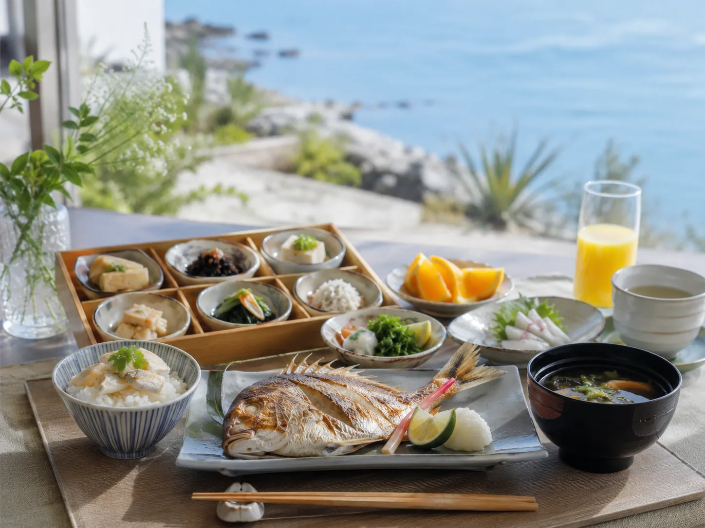 瀬戸内の和朝食