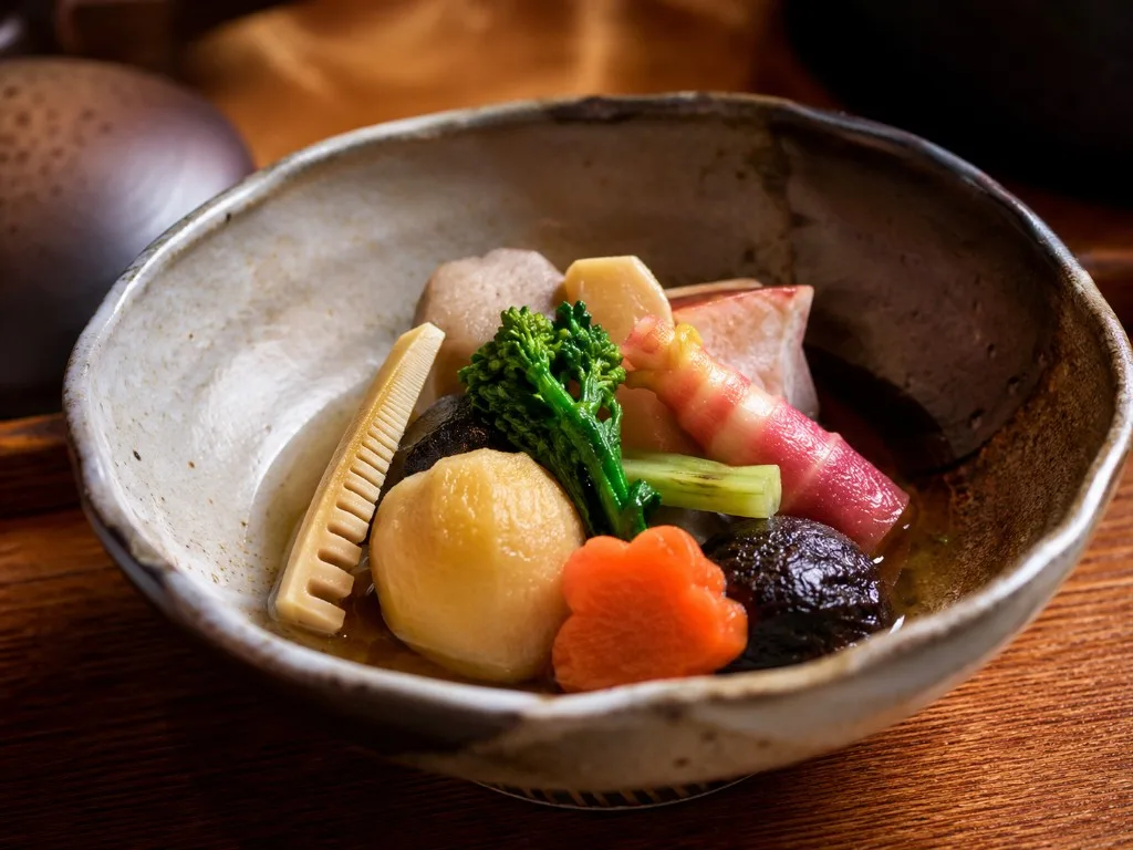 加賀野菜の炊き合わせ