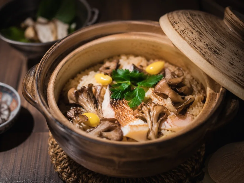 季節の土鍋ご飯
