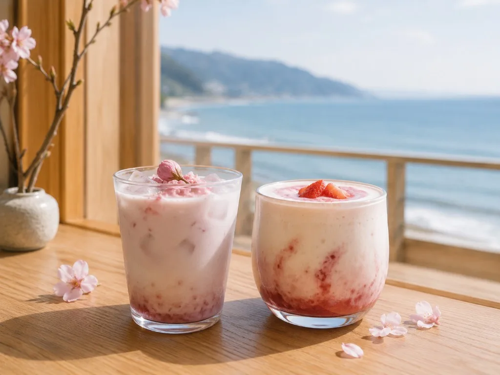 春の季節ドリンク