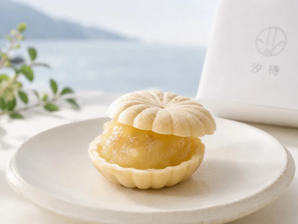 湘南ゴールド白あんの汐待最中