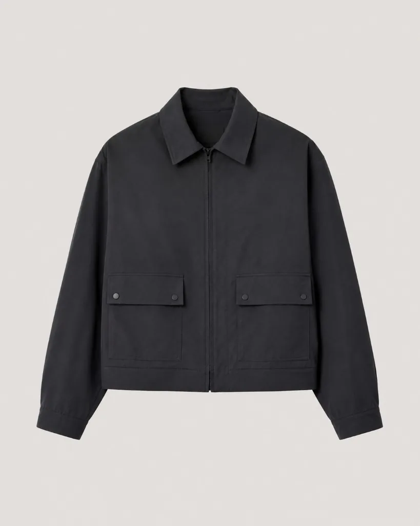 Short Utility Blouson Black 商品単体