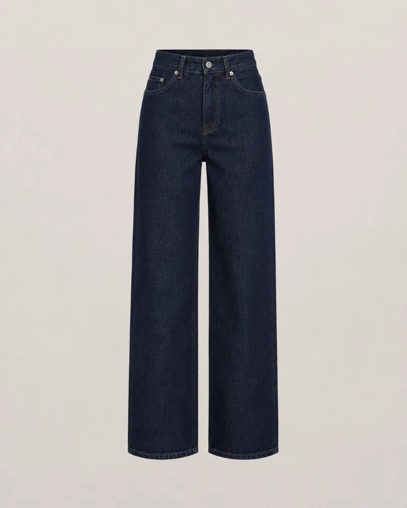 Straight Wide Denim Deep Indigo 商品単体