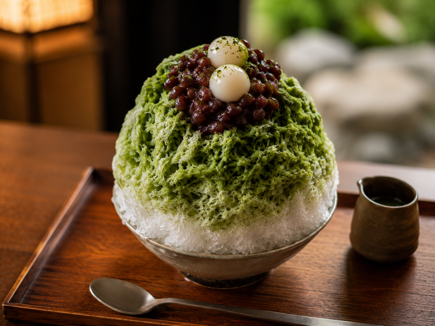 抹茶かき氷